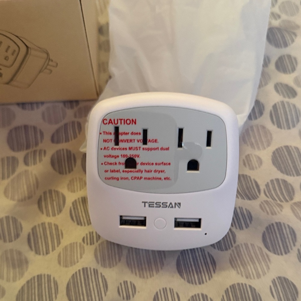 TESSAN Power Adapter for New Zealand.
